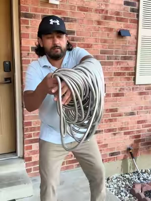 Stainless Steel Water Hose, Metal Garden Hose, Metal Hose, Creative Uses for a water hose, hose for car wash, watering my plants, car wash hose sprayer, gardening smell, Best Garden Hose, Gardening Tips And Tricks, In the garden, water hose game, grow a garden clips, #creatorsearchinsights #hose #garden #gardening #arjunchuwan @findmall_tools 