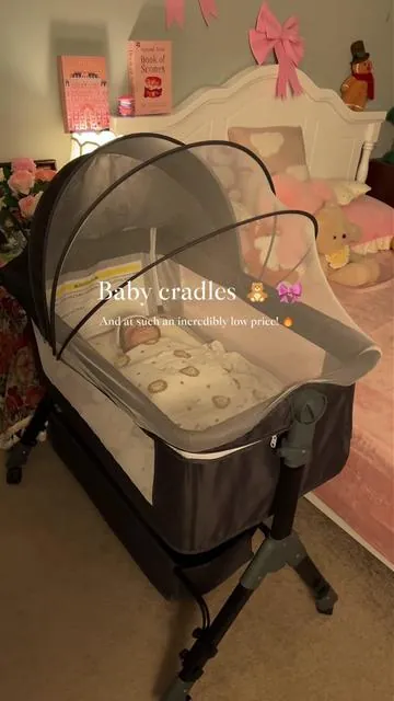 Don't make my mistake! 😫The 3-in-1 Versatile Crib is the sanity hack you need. PRICE DROP! 📉 Grab yours! 👇 #babybassinet #3in1crib #momregret #newmomtips #smartshopping 
