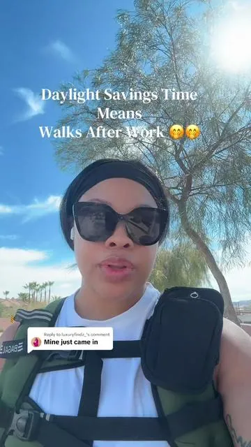 Replying to @luxuryfindz_ More daylight is coming and that means walks after work! Let’s go 9-5 girlies! #weightedvest #weightedvestwalk #walk #9to5fitness #fyp 
