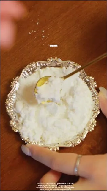 Coconut milk is totally different with coconut powder!#KOS #organic #health #milk #coconut 