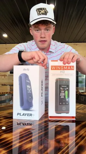 The difference between the 2 most popular speaker rangefinders in the game #golf#golfgear #golftiktok #bushnell 