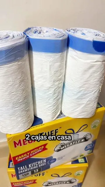 2 cajas en casa 🗑️ #bolsasdebasura #home #trash #homedecor #cleaning 