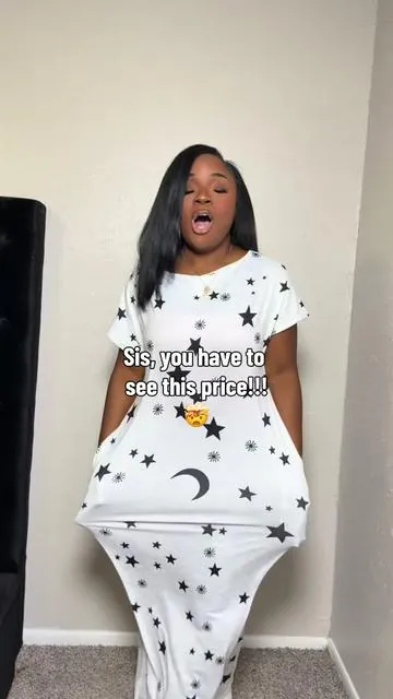 Hurry and grab this super cozy and stretchy long night gown sleep dress before it’s sold out!!! #nightgown #moomoo #moomoos #sleepwear #tiktokshopstockup 