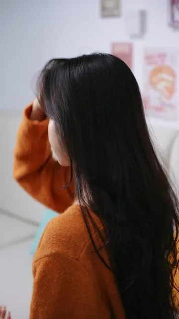 Long hair vs the eufy Omni C28 👀 #eufy #omnic28 #robotvacuum #cleantok #vacuum 