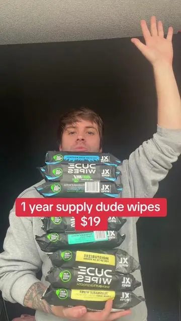 Here’s link⬇️ #dudewipes #dudewipesformen #tiktokshopcreatorpicks 