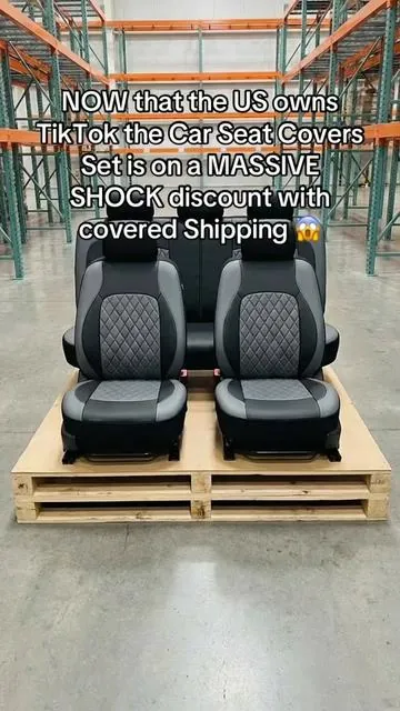 Car Seat Covers Set #tiktokshopstockup #tiktokshopspringglowup #tiktokshopcreatorpicks 