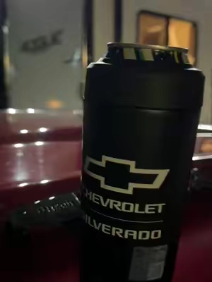 Frost Buddy Chevrolet Silverado Edition and other General Motors Collection - Universal Can Cooler - Double Walled Stainless Steel - 16oz Capacity - Fits 12oz Cans & Bottles, Glass Bottles, and 16oz #Silverado #ChevyTruck #FrostBuddy #tiktokshopcreatorpicks #tiktokshopstockup @Frost Buddy 