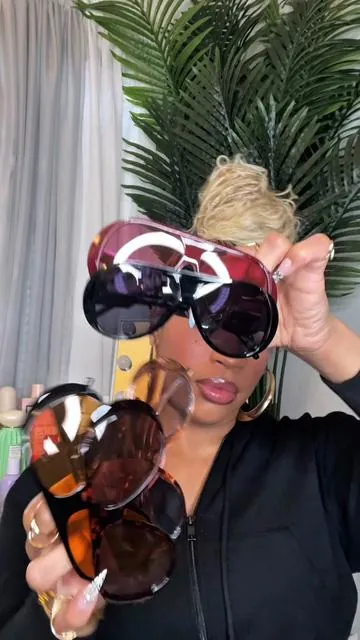 Y2K Sunglasses Haul ✨ TikTok Shop Y2K Sunglasses 5 Pairs #sunglasses #tiktokshop #tiktokshopfinds #haul #ttshopdeals 