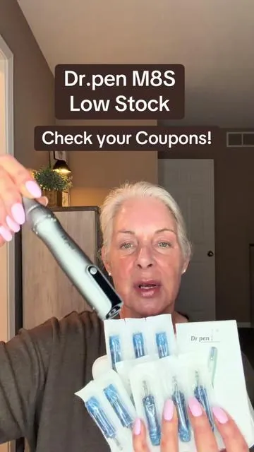 Dr. pen M8S Complete Set! You get the  -Dr.pen M8S  -Variety of Cartridges -Case #microneedling #skincare #selfcare 