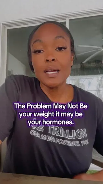 Nine times out of 10 is not just weight gain. It is most likely your hormones are out of whack and you need to get yourself in balance. #pcos #pcosweightloss #blackwomen #hormonalimbalance #selfcare 