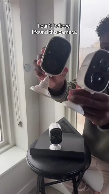 I can’t believe I found this camera.! How is this camera not $200? #indoorcamera #cinmoore #outdoorcamera 