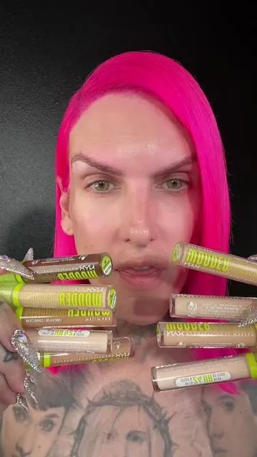 Is the NEW $9 @NYX Professional Makeup Wonder Snatch full coverage concealer Jeffree Star Approved?! #makeupreview #jeffreestar #nyxcosmetics #concealer #beautytok 