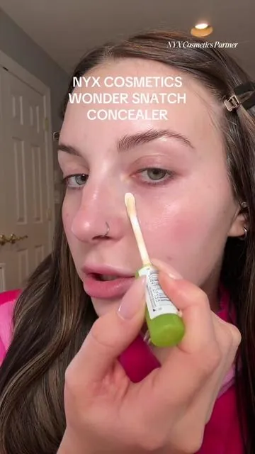 NEW Wonder Snatch concealer from NYX Cosmetics! Full coverage, up to 24hrs of hydration, it doesn’t cake up, and it wears beautifully all day. Tiktok exclusive right now!!  @NYX Professional Makeup  #nyxcosmeticspartner #nyxcosmetics #concealer #februarystockup #tiktokshopcreatorpicks 