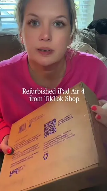 Ordered another Refurbished iPad Air 4 from Plug Tech on TikTok Shop and it honestly looks brand new again 👀 This is my second time ordering from them, and both iPads came in great condition with fast free shipping and a 1-year warranty. If you’ve been wanting an iPad for school, content creation, note taking, or streaming, this is a really affordable option compared to buying brand new. ✔️ A14 Chip ✔️ Retina Display ✔️ 256GB Storage ✔️ Apple Pencil Support Click the orange cart to see this deal 👀 @plug - shop tech  #tiktokshopfinds #ipadair4 #refurbishedipad #tiktokshopreview #techdeals