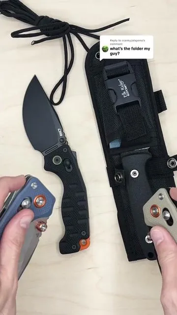 Replying to @crankyJalapeno The CJRB Doubletap pocket knife offers a robust oversized EDC knife. Perfect for hard use whether every day carry, camping, or outdoors. @CJRB Cutlery #pocketknife #everydaycarry #campinggear #edcknife #foldingknife 