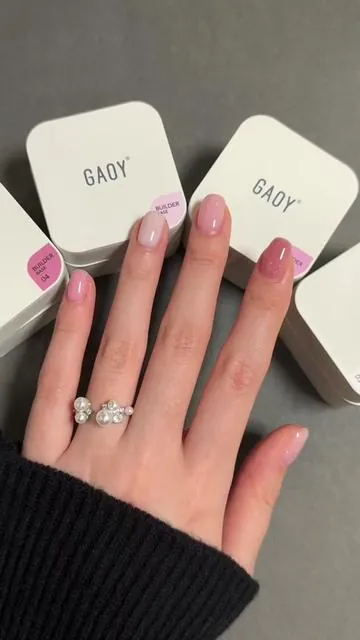 New Arrival ✨ Get 4 gels for the price of 1! Base, Color, Reinforce, Builder Gel.#buildergel #builderbase #buildergeltutorial #gaoy #nailpolish 