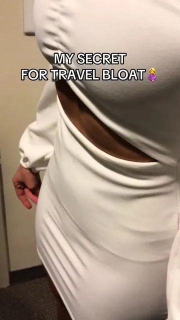 the one thing I will not travel without. ❌ #bloatingtips #glutathione #guthealthtips 
