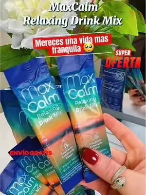 MaxCalm relaxing drink mix  #maxcalm #magnesium #suplementos #StressRelief #tiktokshopcreatorpicks @NaturalVitalityCalm 
