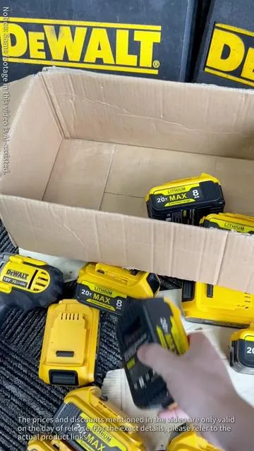 “Be honest… who’s still paying full price for drill batteries?” Yeah, couldn’t be me. #ToolTok #TikTokMadeMeBuyIt #BlueCollarLife #WorkSmart #ShopSmart