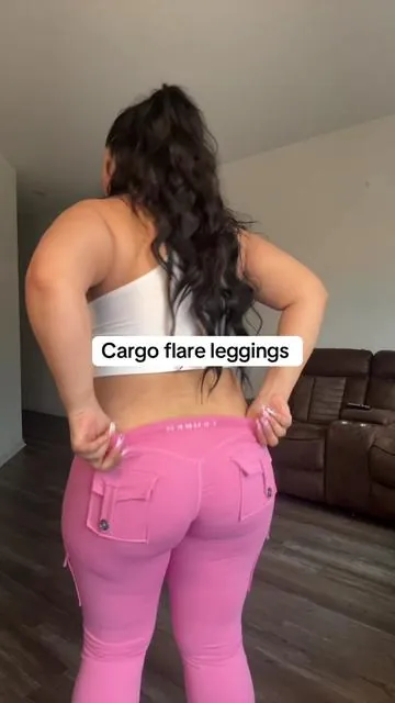 Super flattering, super stretch and the cutest colors. Extremely affordable so I linked them.  #leggingsreview #cargos #leggings #workoutleggings #bblefffect 