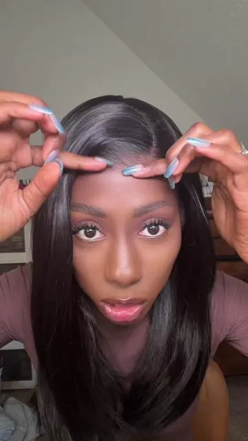 #wigtok #syntheticwig #hdlace #uahair 