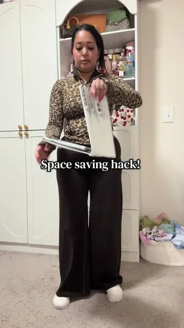I put all my comforters in here that way they stay clean and don’t collect dust! #vacuumstoragebag #spacesavingideas #tiktokshopspringglowup #tiktokshopcreatorpicks #homestorage 
