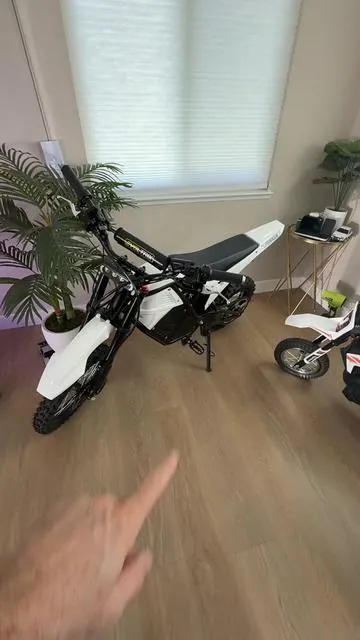 This thing is basically an electric rocket on two wheels ⚡️ The Eskute electric dirt bike packs a 3500W motor and can hit around 38–40 mph, giving you serious power for trails, dirt tracks, or just ripping around. Quiet electric performance, fast acceleration, and way less maintenance than a gas bike. If you want a dirt bike that’s fast, powerful, and electric, this one is seriously fun. #electricdirtbike #ebike #tiktokshopfinds #electricbike #dirtbikelife  