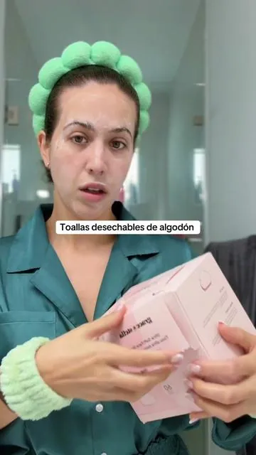 Bota esa toalla vieja #disposabletowels #tiktokshopspringglowup #cleanskin #facialhygiene #skintips 