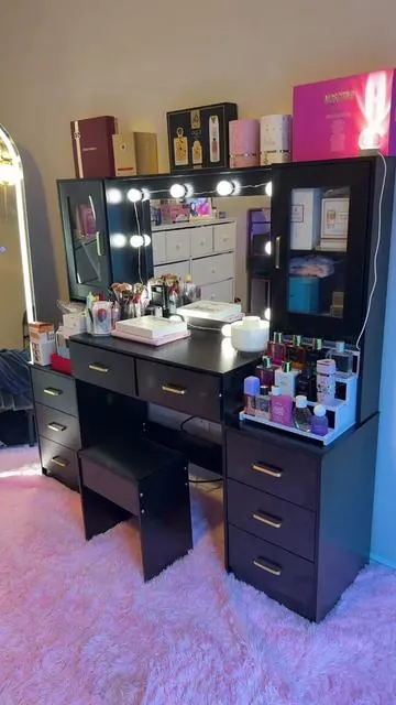 Escoge el vanity que más te guste #vanity #vanitymirror #vanitymakeup #comoda #vanitys 