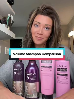 Replying to @TK_4 Both are great! If you are wanting to reduce your hair shedding and improve that hairline- @medicube global has amazing reviews. If you need to strengthen your hair and want more volume- @Dr. Groot Hair has been my favorite for a year now. #healthyhaircare #hairvolume #shampooreview #tiktokshopcreatorpicks #viralhairproducts 