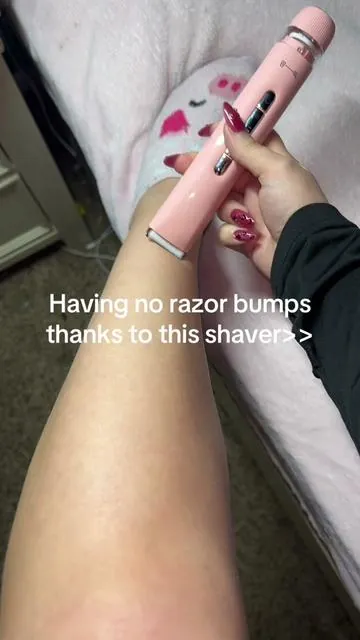 I can shave both legs in five minutes with this😍 #fyp#howto #focus #tiktokshopfinds #freesample 