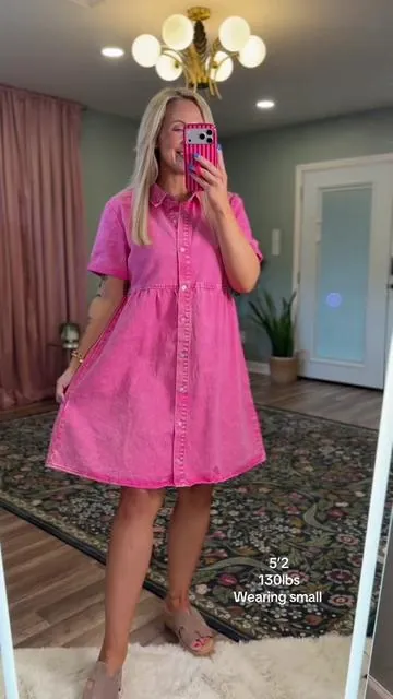 @GRAPENT #denimdress #springdress #dress #dressoutfit #denimoutfit 