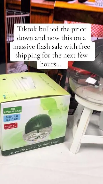Stewerom Water-Based Air Purifier & Air Washer, Essential Oil-Free Air Freshener with 7-Color LED Mood Light for Home, Office & Room, Air Revitalizer Diffuser ##TiktokShopJumpStartSale##tiktokshopspringglowup##TiktokShopStockUp##TiktokShopCreatorPicks##fanfavoritedeals