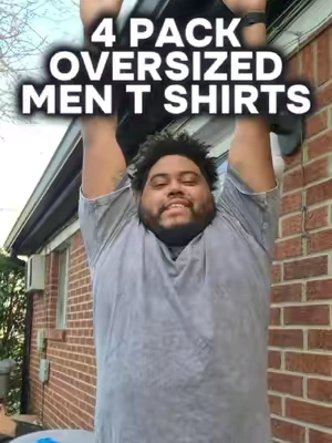 Replying to @g_fueAll luv bro! hope it helped! Somebody asked if these oversized tees ride up when you lift your arms… so I tested it. These are the overwashed acid-wash oversized tees with double-hem stitching and 100% cotton, so they hang right and keep that relaxed fit. If you’ve been looking for that clean oversized look, these are a solid option. You can grab the 4-pack in the orange shopping cart. - #MackMotivates #TikTokShopCreatorPicks #OversizedTees #MensStreetwear #TikTokShopFinds by
