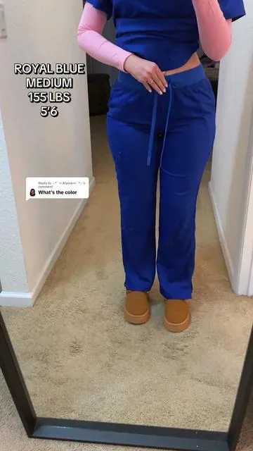 Replying to @.·:*¨༺Alyssa༻¨*:·. These are SO COMFY #scrubs #cutescrubs #scrubsoftheday #comfyscrubs #scrubuniform 