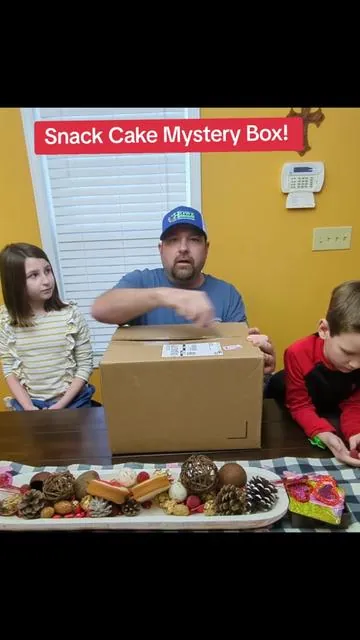 Snack cakes mystery box was a lot of fun just to open and we got several cakes that are hard to find! #mysterybox #snacks #littledebbie #hostess 
