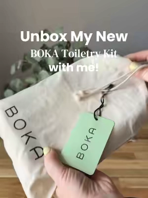 New TikTok Exclusive Toiletry Travel Kit From BOKA!  #bokatoothpaste #charcoaltoothbrush #tonguescraper #hydroxyapatitetoothpaste 