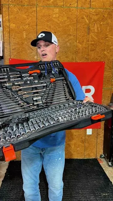 VEVOR 308-Piece Mechanics Tool Set – Complete SAE & Metric Socket Wrench Kit with Ratchets, Bits, Extensions & Carry Case for Auto Repair, Garage, Truck, Tractor & DIY Work Description This 308-piece VEVOR mechanics tool set is a complete solution for automotive repair, home garage projects, and everyday mechanical work. The kit includes a wide range of SAE and metric sockets, ratchets, combination wrenches, hex keys, screwdrivers, and specialty bits so you always have the right tool within reach. It features 1/4”, 3/8”, and 1/2” drive ratchets, deep and shallow sockets, spark plug sockets, extension bars, universal joints, and multiple adapters for tackling tight spaces and different bolt sizes. The durable tools are organized inside a heavy-duty molded carrying case, making it easy to keep everything organized whether you’re working in the garage, truck, or shop. This set is ideal for mechanics, DIY repairs, vehicle maintenance, farm equipment work, trucks, tractors, ATVs, and household projects. With over 300 pieces, it’s a versatile all-in-one toolkit for beginners and experienced users alike. Keyword Block VEVOR tool set 308 piece mechanics tool set mechanic socket set complete mechanic toolkit SAE and metric socket set garage tool kit automotive repair tools ratchet wrench set DIY mechanic tools truck tractor repair tools home garage tool kit socket wrench set with case mechanic starter kit auto maintenance tool set Top 5 Hashtags #TikTokShopCreatorPicks #TikTokShopSpringGlowUp #VEVORTools #MechanicTools #ToolTok