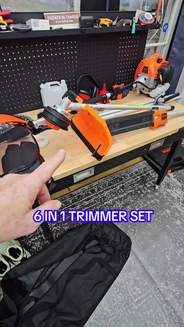 VEVOR 6 IN 1 YARD TRIMMER SET, GAS MOTOR WITH HEDGE TRIMMER, WEED EATER HEAD, 2- SAW BLADES, POLE SAW WITH 2 EXTENSIONS, SHOULDER STRAP IN A BAG. #hedgetrimmer #polesaw #tiktokshopcreatorpicks #tiktokshopholidayhaul  #tiktikshopspringglowup @VEVOR Store @CreatorCollab_Mabel @Haidee_Collab 