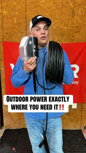 VEVOR Outdoor Power Stake 100FT Extension Cord Waterproof Yard Power Strip with 6 Outlets for Landscaping Lights Tools Holiday Decorations Description This VEVOR outdoor power stake makes it easy to bring electricity anywhere in your yard without running a bunch of messy extension cords. The built in ground stake lets you place it right where you need power for landscaping lights patio lights outdoor decorations tools fountains or holiday displays. It features a long 100 foot extension cord and multiple protected outlets inside a weather resistant cover so everything stays safe outside. Great for gardens backyards campsites patios and outdoor projects where you need reliable power. Keywords outdoor power stake yard extension cord power strip landscape lighting power outlet outdoor waterproof power strip 100 ft outdoor extension cord garden power outlet stake outdoor electrical outlet for yard holiday light power stake backyard extension cord hub patio outdoor power supply weatherproof outdoor outlet box outdoor multi outlet extension cord Top 5 Hashtags #TikTokShopCreatorPicks #TikTokShopJumpstartSale #TikTokShopSpringGlowUp #OutdoorTools #HomeImprovement 