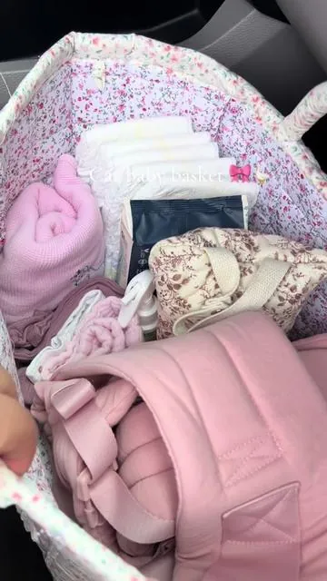 So cute!!#baby#babybasket #babyessentials #viral#fyp