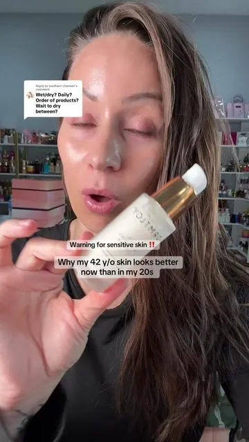 Replying to @southern charmer hope this helps ❤️ #lacticacid #drmtlgy #antiagingskincareroutine #unevenskintone #skintexture 
