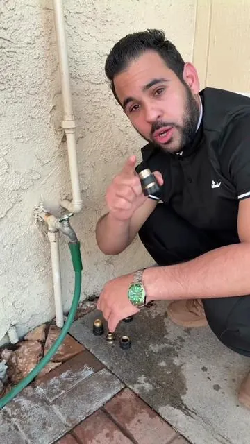 Conectores para manguera #manguera #waterhose #gardenhose #jardineriaencasa #quickconnect 
