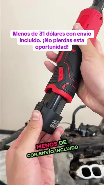 Menos de 31 dólares con envío incluido. ¡No pierdas esta oportunidad!#herramientas #llave #llavedeimpacto #angle #anglewrench 