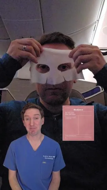 I’ve always loved this mask for the ultimate hydration boost, but now there’s clinical data showing visible pore refinement too! Why it works:  ✅ 243-Dalton ultra-low molecular collagen  ✅ Hydrogel = long, steady hydration  ✅ Fragrance-free + PEG-free  ✅ Safe for overnight wear #biodance #biodancemask #derm #facemask #skincare 