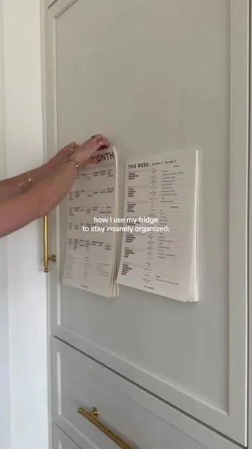 fridge calendar for LIFE! obsessed
