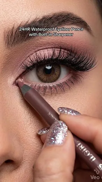 🥰24-hour waterproof and sweatproof eyeliner.#eyeliner #makeup #waterproofeyeliner #beauty #tiktokshop 