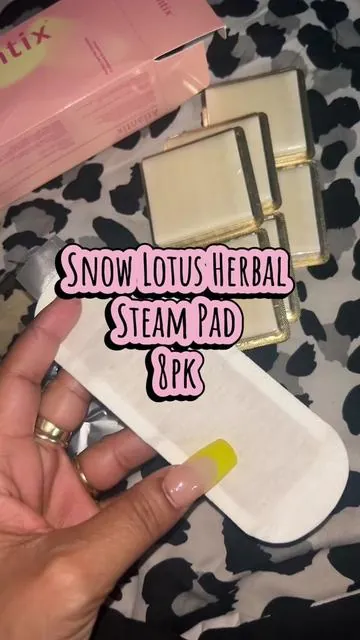 My girlies didn’t lie when she posted this product…. All my ladies need to have these on stand by seriously #snowlotusherbalpads #snowlotusherbalpadsatlantix #herbalpads @ATLANTIX Nutrition 