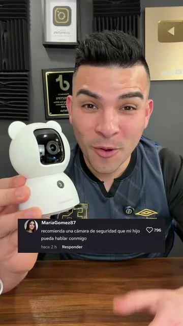 Está para mi es la mejor cámara de seguridad! #camara #camaradeseguridad #cinmoore #securitycamera #tiktokshopcreatorpicks 