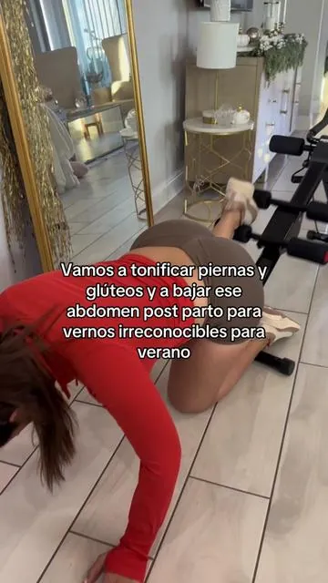 Vamos que tú también puedes #legworkout #abdominales #glutesworkout 